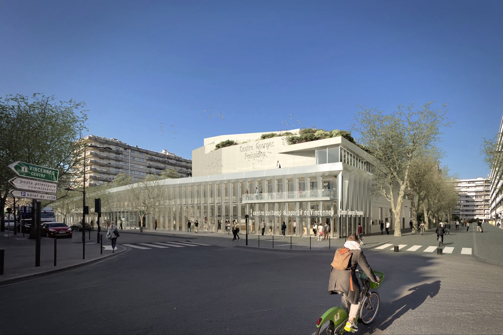 Projet de rénovation du centre G-Pompidou - (c) AJC Architecture