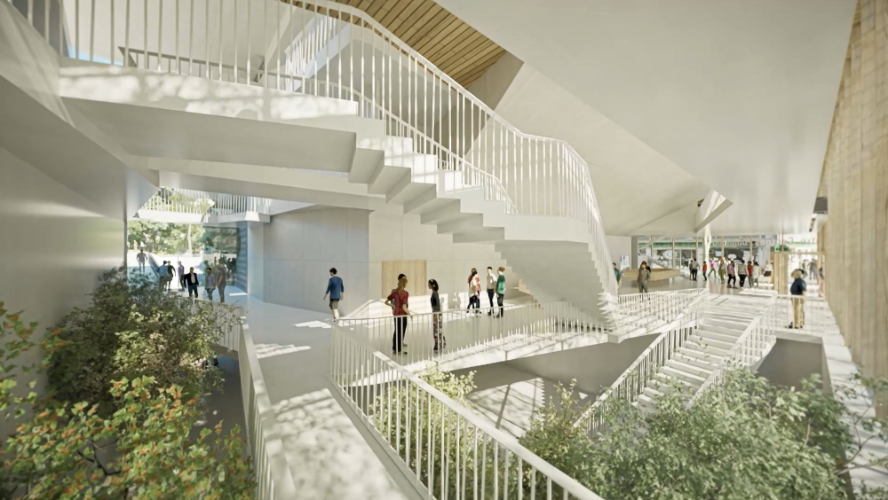 Projet de rénovation du centre Georges-Pompidou - (c) Atelier Joulin-Chochon
