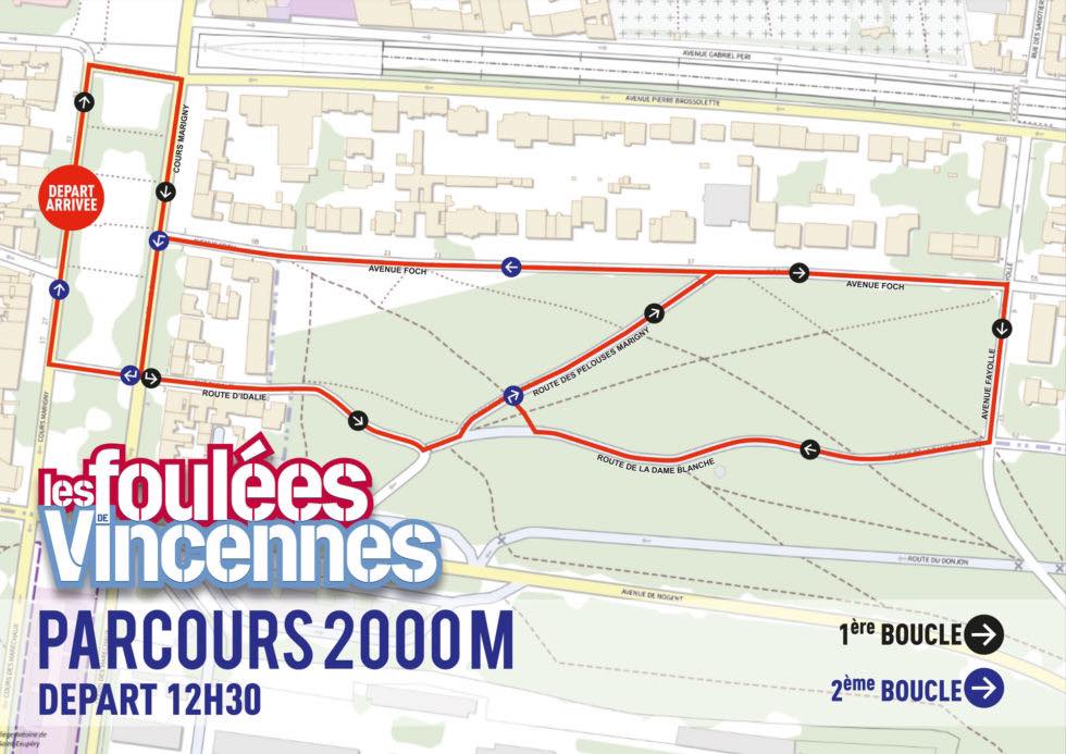 Plan course vincennes 1