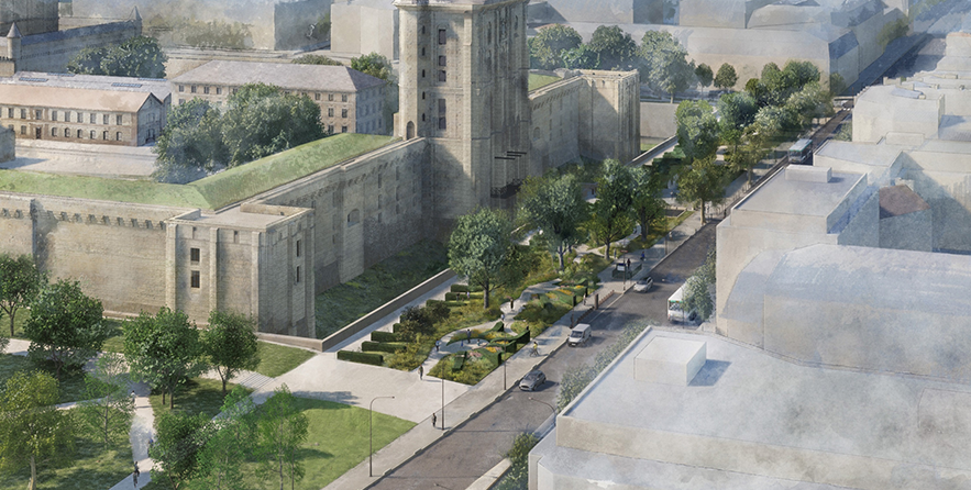 Abords nord du Château