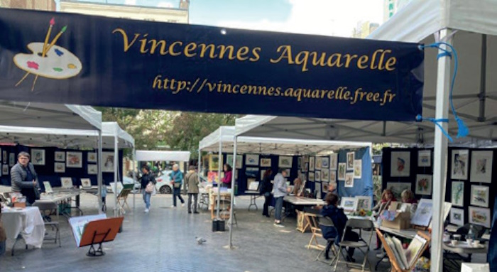 Vincennes Aquarelle