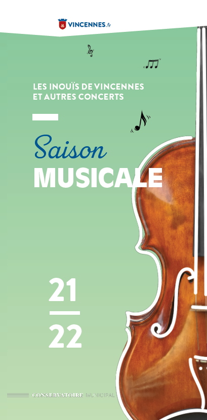 aison musicale 2021-2022 du Conservatoire de Vincennes