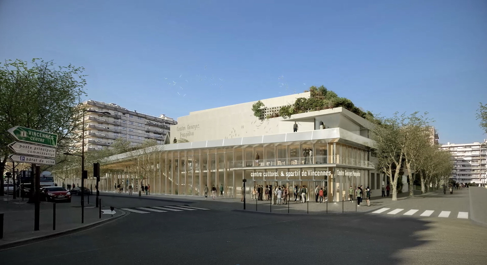 Projet de rénovation du centre Georges-Pompidou - (c) Atelier Joulin-Chochon