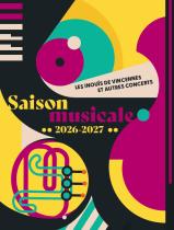 Couverture Les Inouis - saison du Conservatoire 2026-2027