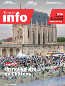 Photo de gens dans un festival dans le château de Vincennes