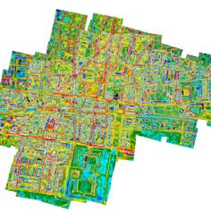Carte habitat de la ville