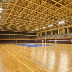 Gymnase du centre sportif Pompidou avant travaux