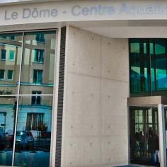 Le Dôme, centre aquatique de Vincennes (façade)