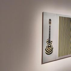 photo d'une oeuvre dans une galerie d'exposition