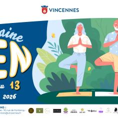 illustration de deux seniors en position yoga