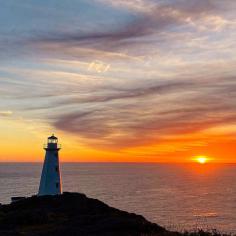photo d'une levé de soleil au canada