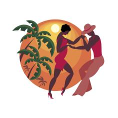 La danse salsa - Illustration