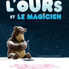 Affiche officielle du film ou on voit un ours qui pêche sur une banquise 