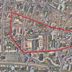 plan de la viole de vincennes en satellite
