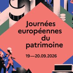 Visuel national des Journées du patrimoine 2026