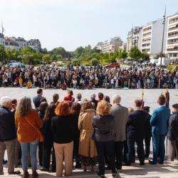 Cérémonie du 8 mai 2025 - parvis de l'hôtel de ville