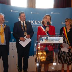 Cérémonie du 8 mai 2025 - réception à l'hôtel de ville