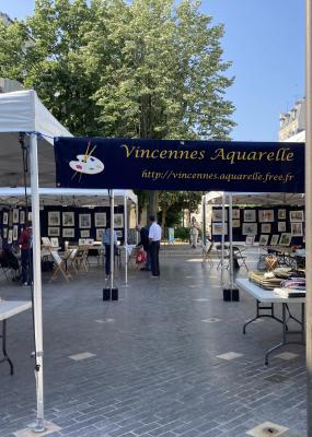 Vincennes aquarelle
