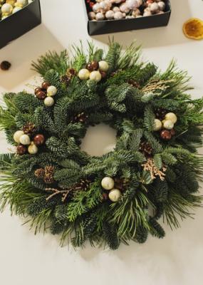 atelier couronne de l'avent