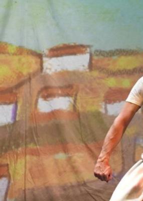 Image d'acteur de théâtre sur une scène