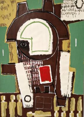 Un tableau tableau abstrait de Julien Vignikin