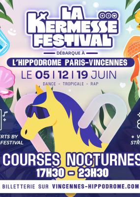 affiche de l'événement avec une illustration d'un cheval