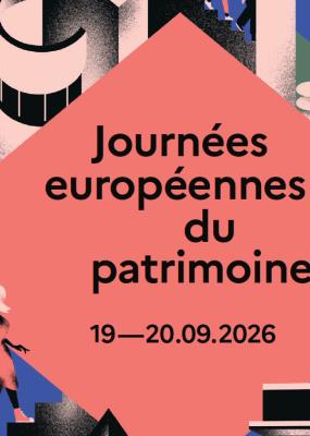 Visuel national des Journées du patrimoine 2026