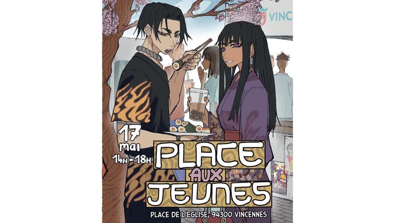 Affiche place aux jeunes 2025