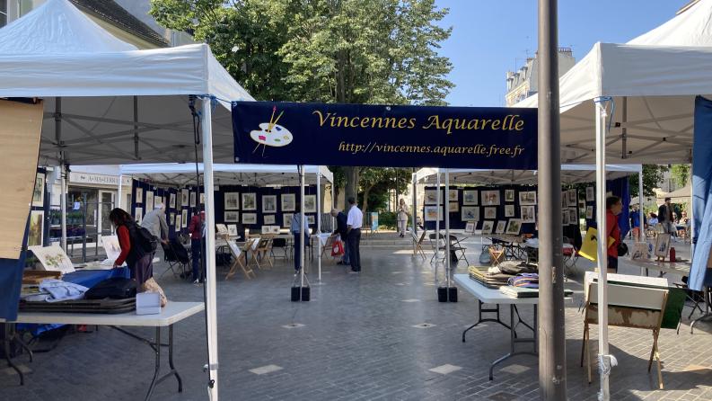 Vincennes aquarelle