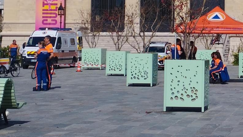 Protection civile - stands