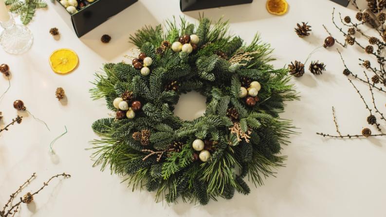 atelier couronne de l'avent