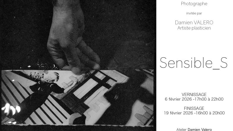 Invitation en noir et blanc