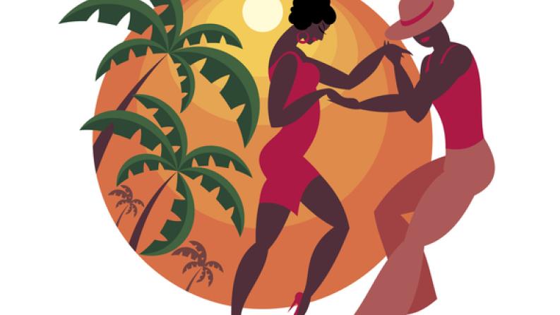 La danse salsa - Illustration