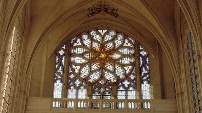 photo des mosaïques d'une église