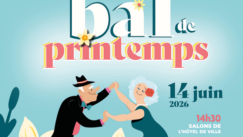 Une animation de deux seniors en train de danser