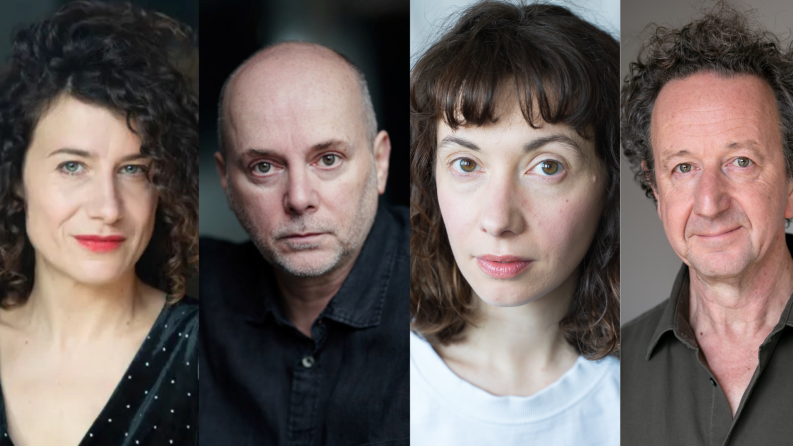 Quatre portraits de quatre artistes