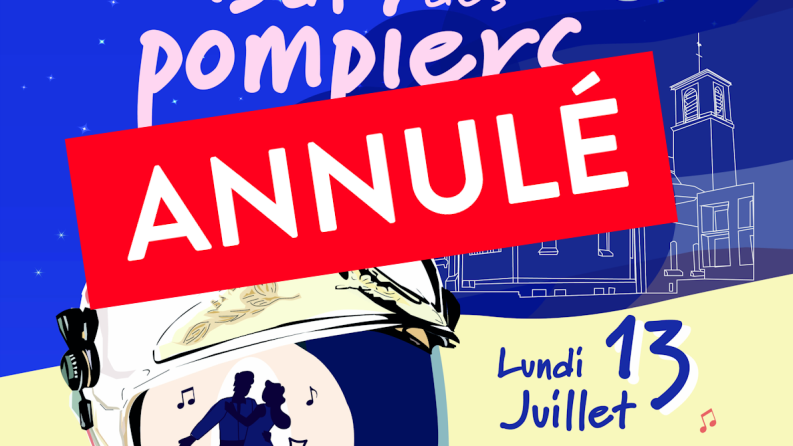 Bal des pompiers 2026 - annulé
