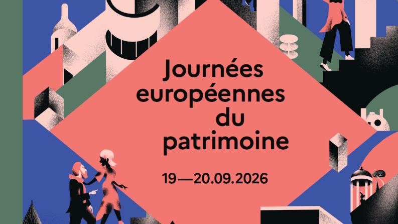 Visuel national des Journées du patrimoine 2026