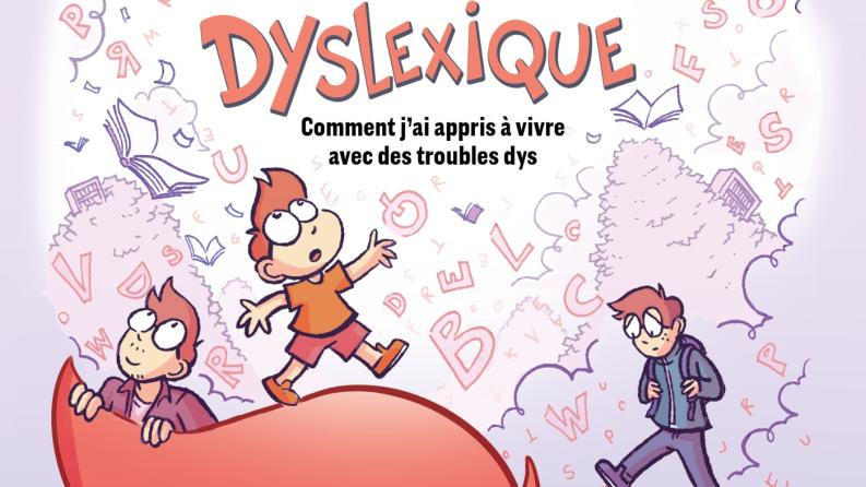 affiche illustré d'un enfant qui joue