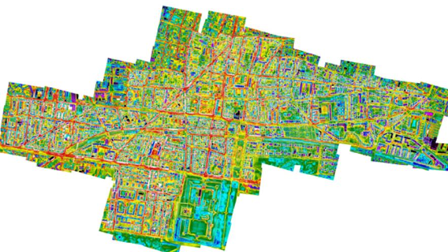 Carte habitat de la ville