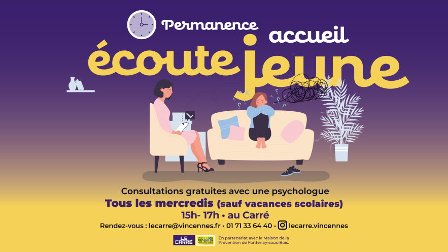 illustration d'une jeune qui parle à sa psychologue