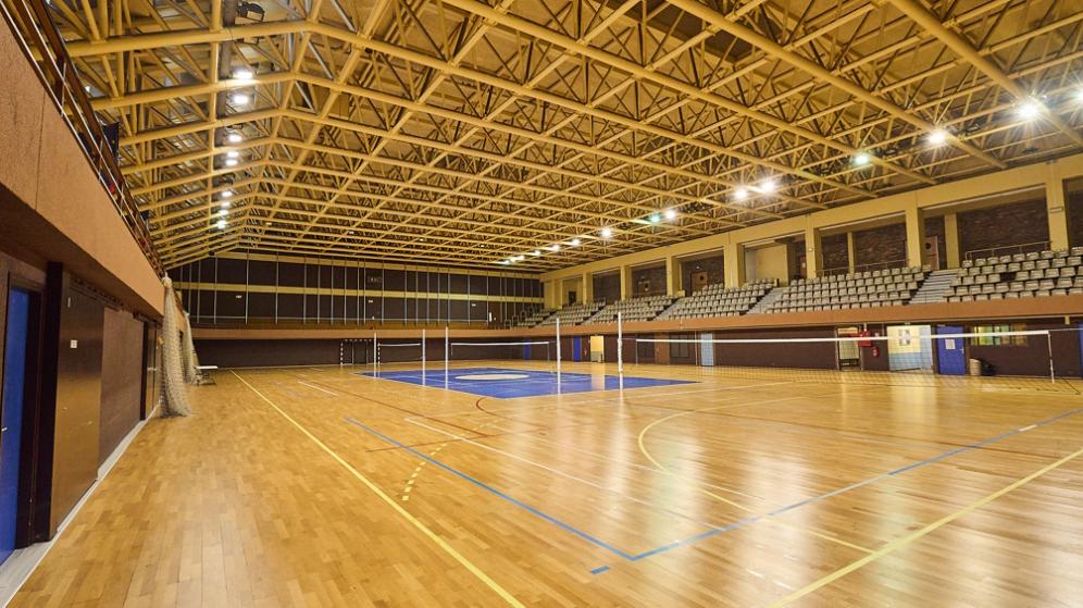 Gymnase du centre sportif Pompidou avant travaux