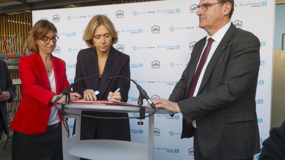 Signature de la convention Vincennes - IDFM - RATP (c) Hugo Lebriun