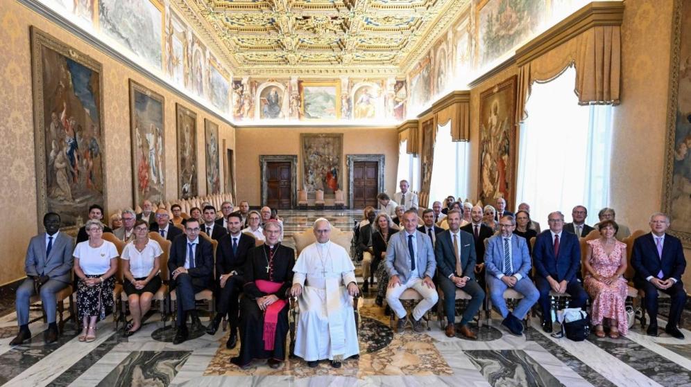 Voyage d'études de Maires du Val-de-Marne à Rome avec audience du pape Léon XIV