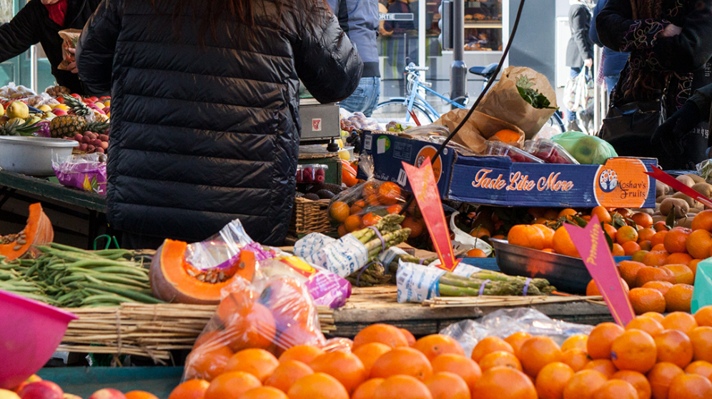 marché fruits et légumes