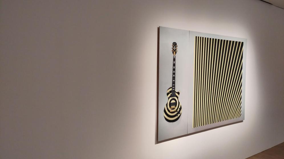 photo d'une oeuvre dans une galerie d'exposition