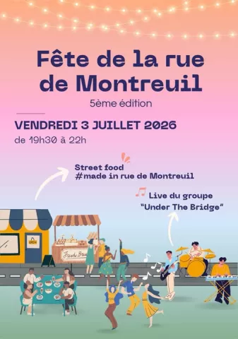 Fête des commerçants de la rue de Montreuil