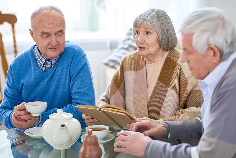 Goûter littéraire des seniors